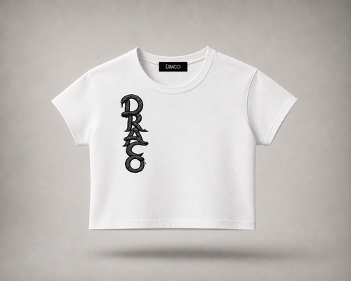 DRACO - Women's Snow Washed - Like an Angel - Crop Top