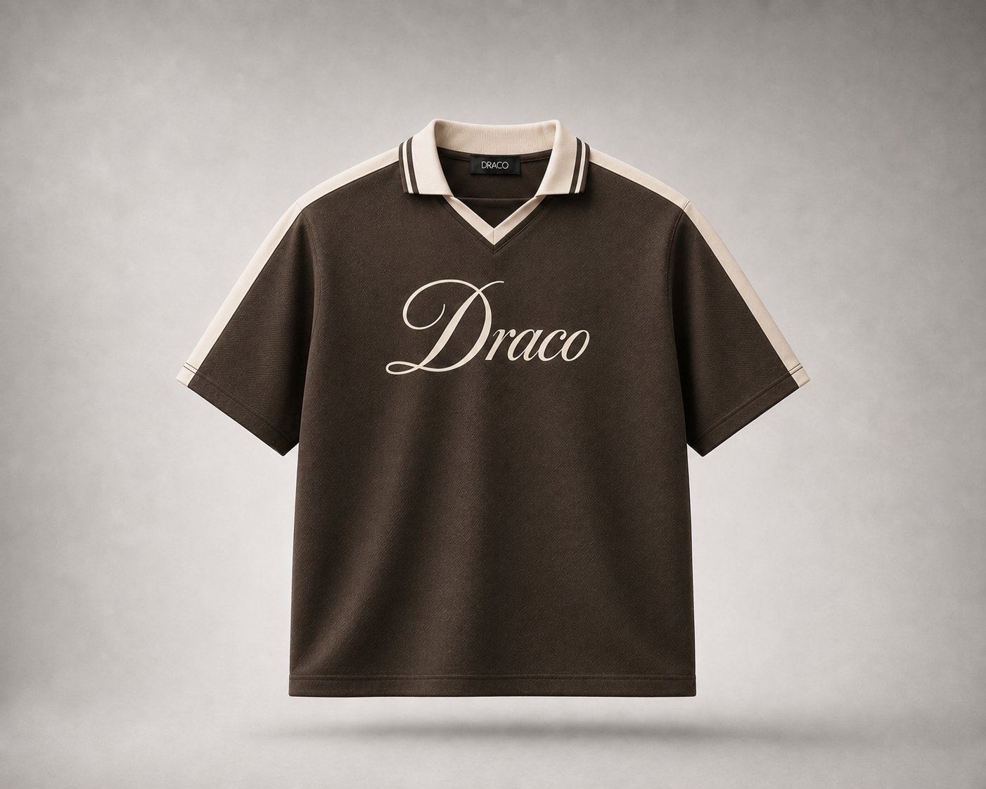 DRACO — LUXE Mocha & Cream Colour Block Polo